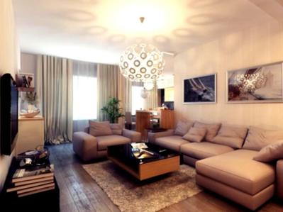 Hall Image of 1575 Sq.ft 3 BHK Apartment / Flat for sale in Kohinoor Lifestyle, Kalyan West Kalyan for Rs. 13000000
