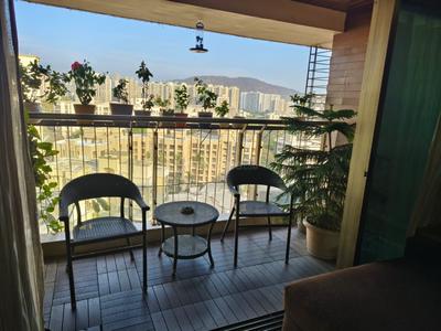 Balcony Image of 1785 Sq.ft 3 BHK Apartment / Flat for sale in K Raheja Vistas, Powai Mumbai for Rs. 48600000