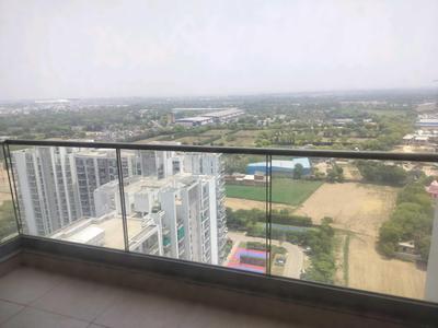 Balcony Image of 2250 Sq.ft 3 BHK Apartment / Flat for rent in Tata Gurgaon Gateway, Sector 112 Gurgaon for Rs. 65000