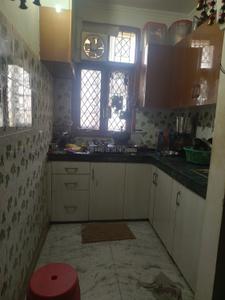 Kitchen Image of 700 Sq.ft 2 BHK Builder Floor for sale in Ganesh Nagar New Delhi for Rs. 4800000