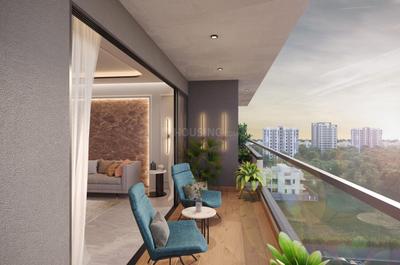 Balcony Image of 3800 Sq.ft 4 BHK Apartment / Flat for sale in Vesu Surat for Rs. 23560000