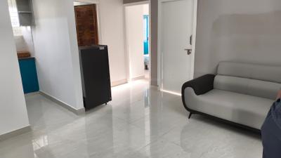 Living Room Image of 1050 Sq.ft 2 BHK Builder Floor for rent in Hoodi Bengaluru for Rs. 47000