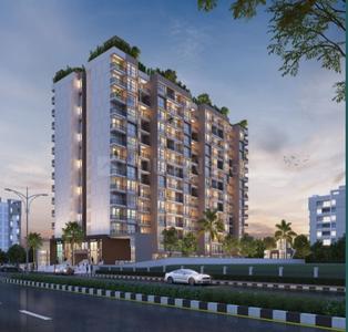 Building Image of 1080 Sq.ft 2 BHK Apartment / Flat for sale in Guddwill Elate, Undri Pune for Rs. 5750000