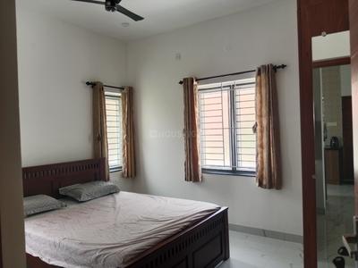 Bedroom Image of 1500 Sq.ft 3 BHK Builder Floor for rent in Thudiyalur Coimbatore for Rs. 30000