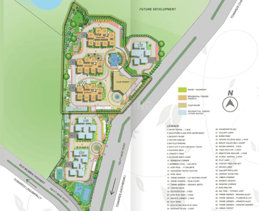 Floor Plan Image of 1891 Sq.ft 3 BHK Apartment / Flat for sale in The Regent, Kondapur Hyderabad for Rs. 21000000