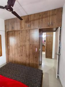 Bedroom Image of 1250 Sq.ft 2 BHK Apartment / Flat for rent in Riddhi Parivar Homes, Gota Ahmedabad for Rs. 20000