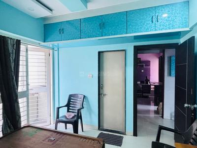 Bedroom Image of 750 Sq.ft 2 BHK Apartment / Flat for rent in Shiv Divine Dew, Rahatani Pune for Rs. 27000