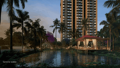 Image of 1215 Sq.ft 3 BHK Apartment / Flat for sale in Srijan Orizon Phase I, Narendrapur, Kolkata for Rs. 12000000