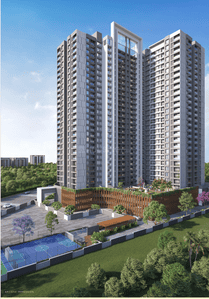 Image of 1050 Sq.ft 2 BHK Apartment / Flat for sale in Arihant Skysuites, Tathawade, Pune for Rs. 8700000