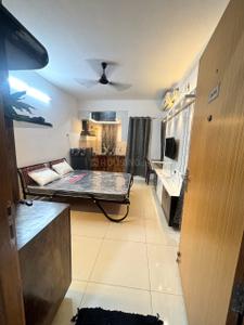 Kitchen Image of 315 Sq.ft 1 RK Builder Floor for rent in Urbanrise Revolution One, Padur Chennai for Rs. 20000