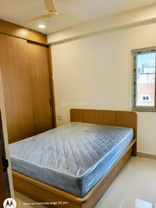 Bedroom Image of 700 Sq.ft 1 RK Apartment / Flat for rent in Madhapur Hyderabad for Rs. 24000