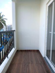 Bedroom Three Image of 1505 Sq.ft 3 BHK Apartment / Flat for rent in Yoga Sai Srikaram, Kaggadasapura Bengaluru for Rs. 60500