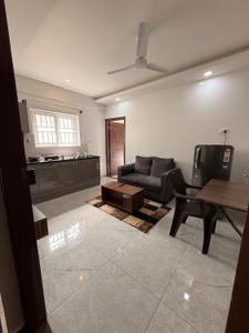 Hall Image of 650 Sq.ft 1 BHK Apartment / Flat for rent in BTM Layout Bengaluru for Rs. 28000