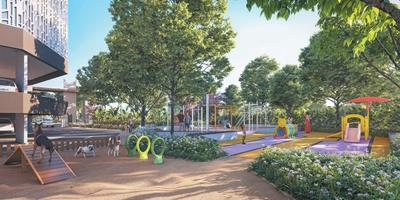 Image of 1507 Sq.ft 3 BHK Apartment / Flat for sale in Nirman Cosmopolis, Tathawade, Pune for Rs. 9600000