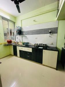Kitchen Image of 1350 Sq.ft 2 BHK Apartment / Flat for sale in Prathna Pearl, Gota Ahmedabad for Rs. 6200000