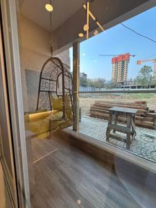 Balcony Image of 925 Sq.ft 2 BHK Apartment / Flat for sale in Ashar Merac, Thane West Thane for Rs. 15800000
