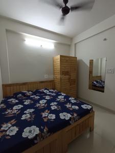 Bedroom Image of 450 Sq.ft 1 BHK Apartment / Flat for rent in Vijay Nagar Indore for Rs. 20000