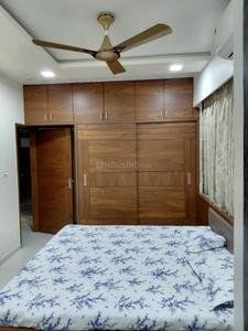 Bedroom Image of 870 Sq.ft 2 BHK Apartment / Flat for rent in Adani Elysium, Shantigram Ahmedabad for Rs. 30000