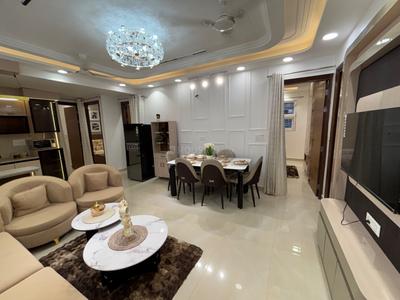 Living Room Image of 1300 Sq.ft 4 BHK Apartment / Flat for sale in Hastsal New Delhi for Rs. 8000000