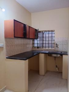 Kitchen Image of 550 Sq.ft 1 BHK Independent House for rent in New Tippasandra Bengaluru for Rs. 23000