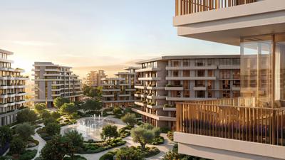 Balcony Image of 732 Sq.ft 1 BHK Apartment / Flat for sale in City Of Arabia Dubai for Rs. 26271749