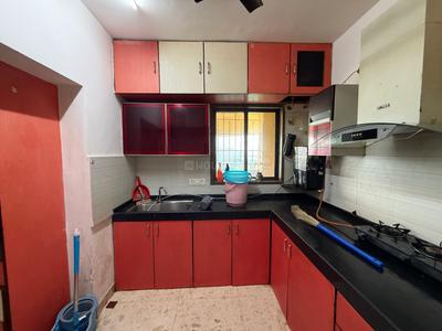 Kitchen Image of 1200 Sq.ft 3 BHK Apartment / Flat for rent in Rosa Bella by Rosa Group, Thane West Thane for Rs. 43000