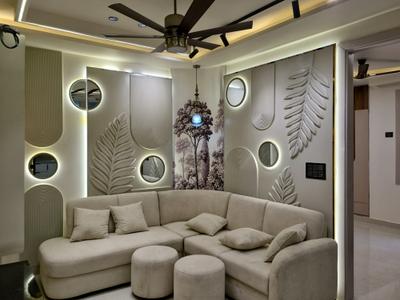 Living Room Image of 850 Sq.ft 3 BHK Apartment / Flat for sale in Dwarka Mor New Delhi for Rs. 5800000