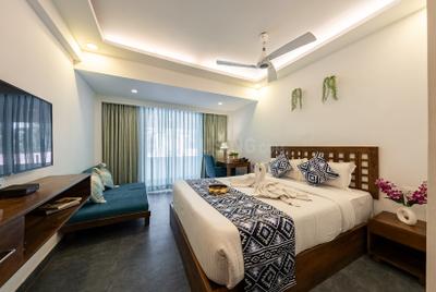Bedroom Image of 300 Sq.ft 1 RK Apartment / Flat for rent in Naicavaddo Goa for Rs. 40000