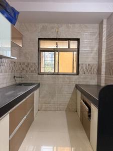 Kitchen Image of 660 Sq.ft 1 BHK Apartment / Flat for sale in Agarwal Krishna Galaxy, Virar West Virar for Rs. 4500000