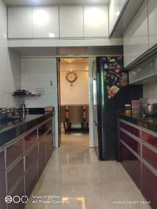 Kitchen Image of 1100 Sq.ft 2 BHK Apartment / Flat for sale in Mahavir Sadhana CHS, Sanpada Navi Mumbai for Rs. 28000000
