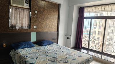 Bedroom Image of 885 Sq.ft 2 BHK Apartment / Flat for rent in Supreme Lake Florence, Powai Mumbai for Rs. 80000