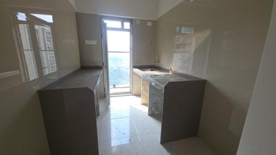 Kitchen Image of 950 Sq.ft 3 BHK Apartment / Flat for rent in Suswagatam CHS Adityaraj Landmark, Vikhroli East Mumbai for Rs. 70000