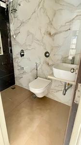 Bathroom Image of 650 Sq.ft 2 BHK Apartment / Flat for sale in Nirmiti Seasons, Mulund East Mumbai for Rs. 15200000