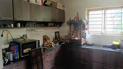 Kitchen Image of 1600 Sq.ft 3 BHK Apartment / Flat for sale in Sahakara Nagar Bengaluru for Rs. 12000000