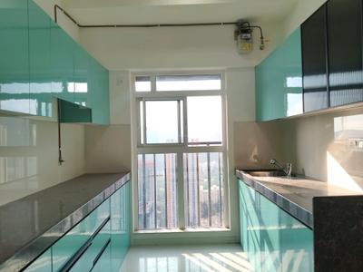 Kitchen Image of 1050 Sq.ft 3 BHK Apartment / Flat for rent in L And T Rejuve 360 Tower A, Mulund West Mumbai for Rs. 75000