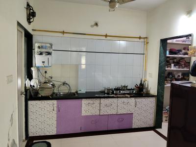 Kitchen Image of 1000 Sq.ft 3 BHK Apartment / Flat for rent in Motera Ahmedabad for Rs. 30000