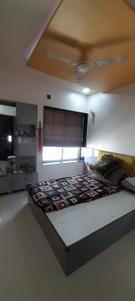 Bedroom Image of 708 Sq.ft 2 BHK Apartment / Flat for rent in Mantra Moments, Moshi Pune for Rs. 22000