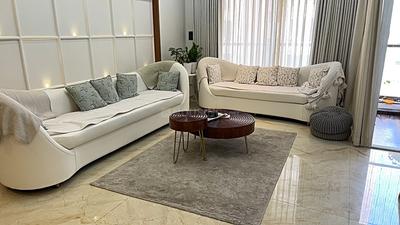 Living Room Image of 1100 Sq.ft 3 BHK Apartment / Flat for sale in Radhe Infinity, Kudasan Gandhinagar for Rs. 16300000