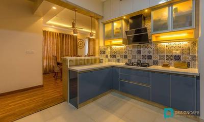 Kitchen Image of 1700 Sq.ft 3 BHK Apartment / Flat for sale in Ideal Panorama, Puppalaguda Hyderabad for Rs. 11960000