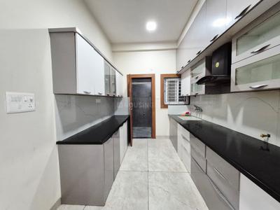 Kitchen Image of 1100 Sq.ft 2 BHK Apartment / Flat for rent in Mahalakshmi Nagar Indore for Rs. 20000