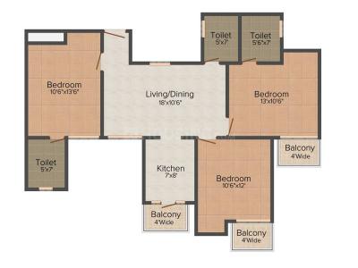 3 BHK Flat