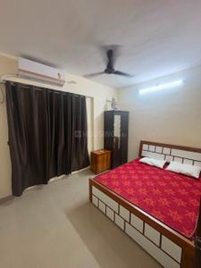 Bedroom Image of 650 Sq.ft 1 BHK Apartment / Flat for rent in Swaraj Homes Saubhagya Residency, Kharghar Navi Mumbai for Rs. 30000