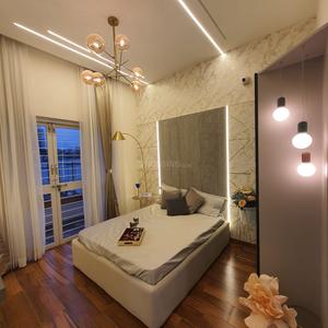 Bedroom Image of 1352 Sq.ft 3 BHK Apartment / Flat for sale in Kosmic Kourtyard Phase 2, Wagholi Pune for Rs. 7652000