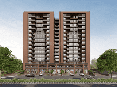 Image of 1000 Sq.ft 3 BHK Apartment / Flat for sale in Sharnam Aayan, Adalaj, Gandhinagar for Rs. 8500000