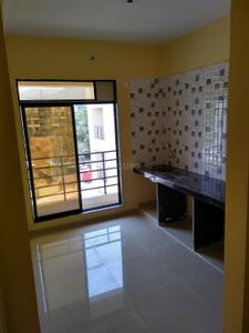 Kitchen Image of 600 Sq.ft 2 BHK Apartment / Flat for sale in Qualcon Greenwood Estate Phase 2, Hedutane Navi Mumbai for Rs. 4200000