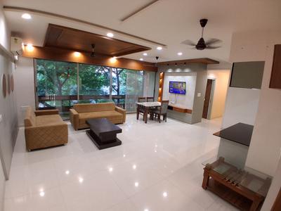 Hall Image of 2675 Sq.ft 3 BHK Apartment / Flat for rent in Sangath Posh, Chandkheda Ahmedabad for Rs. 45000