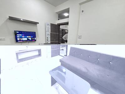 Bedroom Image of 650 Sq.ft 1 BHK Apartment / Flat for rent in Surya Suryansh Saket, Saket Nagar Indore for Rs. 20000