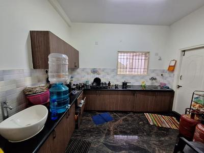Kitchen Image of 1700 Sq.ft 3 BHK Builder Floor for rent in Hulimavu Bengaluru for Rs. 40000