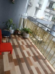 Balcony Image of 780 Sq.ft 2 BHK Apartment / Flat for sale in Rizvi Cedar, Malad East Mumbai for Rs. 15300000