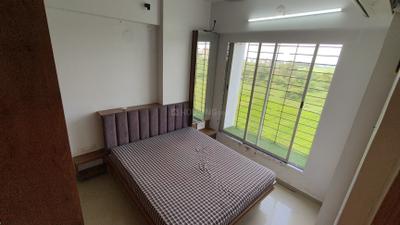 Bedroom Image of 709 Sq.ft 1 BHK Apartment / Flat for rent in Green Paradise, Dahin Nagar Surat for Rs. 17000